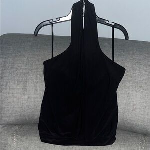 Express Classic Black Halter Top